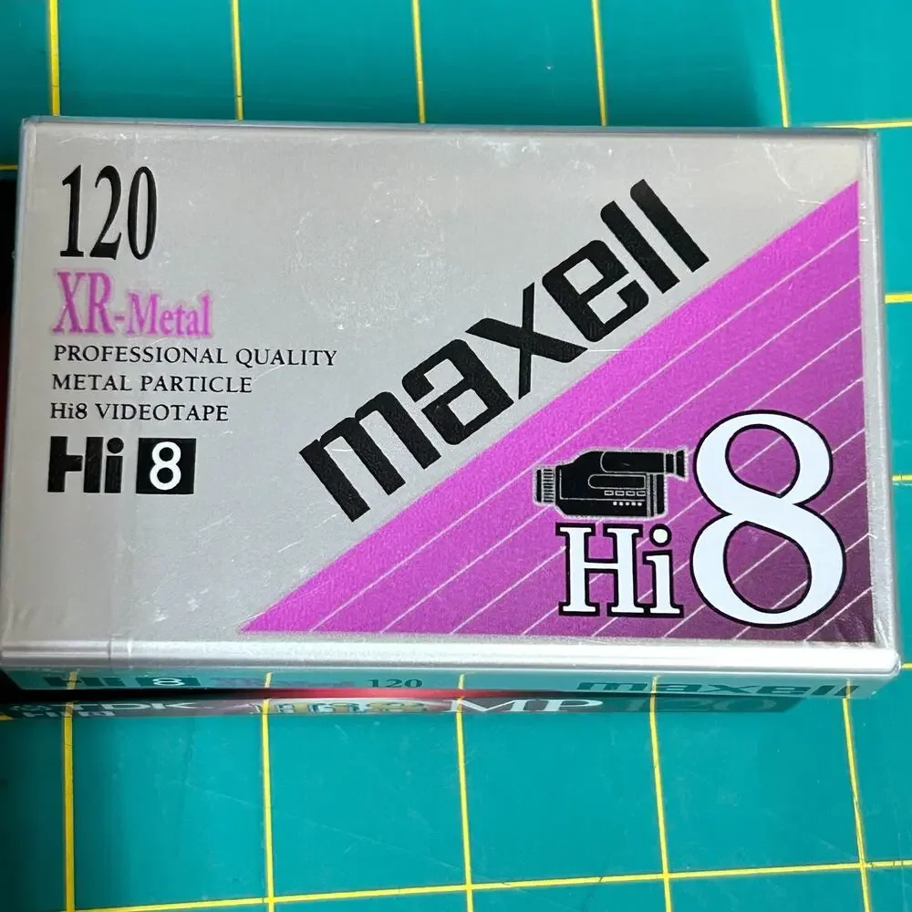 Lot of 3 Hi8 Digital8 Cassette Tapes Blank Video Cassette Sony/TDK/Maxell NEW